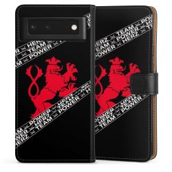 Sideflip mit langer Lasche schwarz