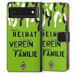 Sideflip mit langer Lasche schwarz