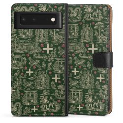 Sideflip mit langer Lasche schwarz