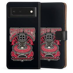 Sideflip mit langer Lasche schwarz