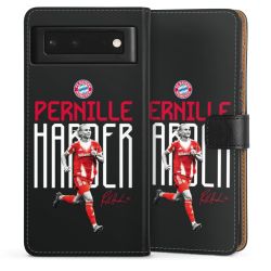 Sideflip mit langer Lasche schwarz