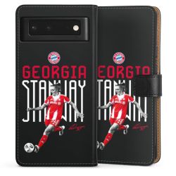 Sideflip mit langer Lasche schwarz