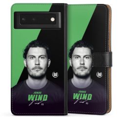 Sideflip mit langer Lasche schwarz