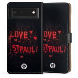 Sideflip mit langer Lasche schwarz