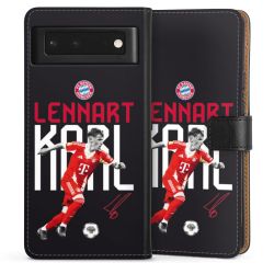 Sideflip mit langer Lasche schwarz