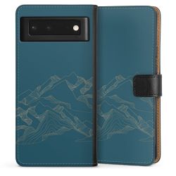 Sideflip mit langer Lasche schwarz