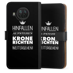 Sideflip mit langer Lasche schwarz