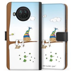 Sideflip mit langer Lasche schwarz