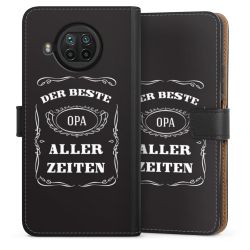 Sideflip mit langer Lasche schwarz