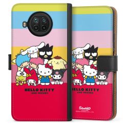 Sideflip mit langer Lasche schwarz