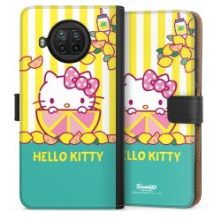 Sideflip mit langer Lasche schwarz