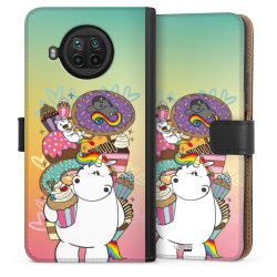 Sideflip mit langer Lasche schwarz