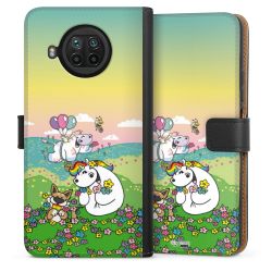 Sideflip mit langer Lasche schwarz