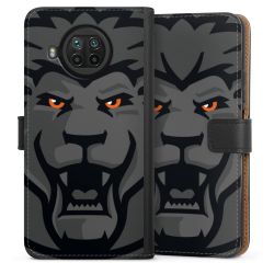 Sideflip mit langer Lasche schwarz