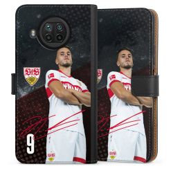 Sideflip mit langer Lasche schwarz