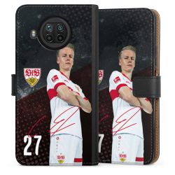 Sideflip mit langer Lasche schwarz