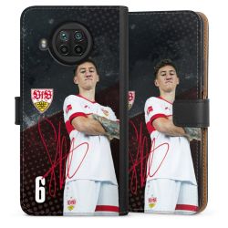 Sideflip mit langer Lasche schwarz