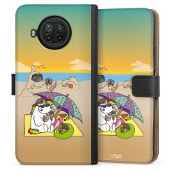 Sideflip mit langer Lasche schwarz