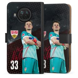 Sideflip mit langer Lasche schwarz