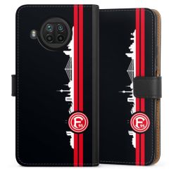 Sideflip mit langer Lasche schwarz