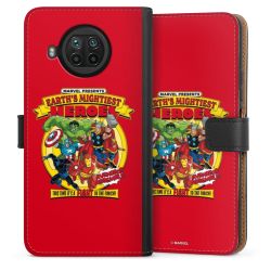 Sideflip Fodral med flap svart