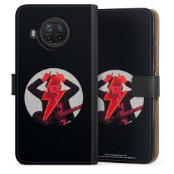 Sideflip mit langer Lasche schwarz