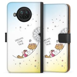 Sideflip mit langer Lasche schwarz