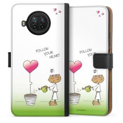 Sideflip mit langer Lasche schwarz