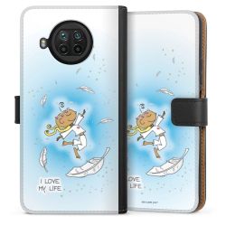 Sideflip mit langer Lasche schwarz