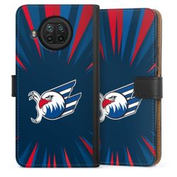 Sideflip mit langer Lasche schwarz