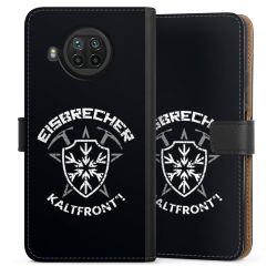 Sideflip mit langer Lasche schwarz