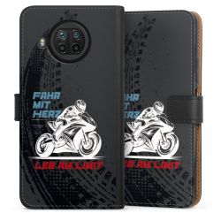 Sideflip mit langer Lasche schwarz