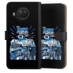 Sideflip mit langer Lasche schwarz