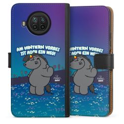 Sideflip mit langer Lasche schwarz