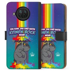 Sideflip mit langer Lasche schwarz