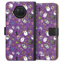 Sideflip mit langer Lasche schwarz