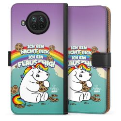 Sideflip mit langer Lasche schwarz