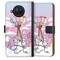 Sideflip mit langer Lasche schwarz