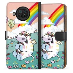 Sideflip mit langer Lasche schwarz