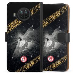 Sideflip mit langer Lasche schwarz