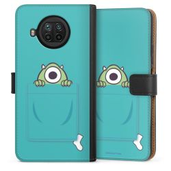 Sideflip mit langer Lasche schwarz