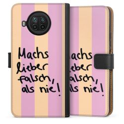 Sideflip mit langer Lasche schwarz