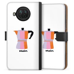 Sideflip mit langer Lasche schwarz