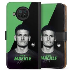 Sideflip mit langer Lasche schwarz