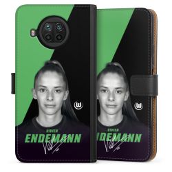 Sideflip mit langer Lasche schwarz