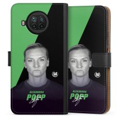 Sideflip mit langer Lasche schwarz