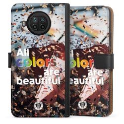 Sideflip mit langer Lasche schwarz