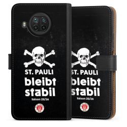 Sideflip mit langer Lasche schwarz