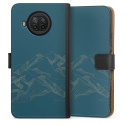 Sideflip mit langer Lasche schwarz