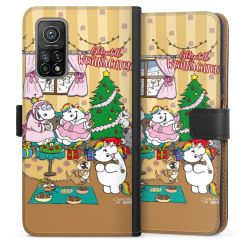 Sideflip mit langer Lasche schwarz